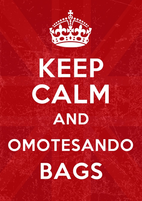 Keep calm OMOTESANDO BAGS